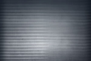 Metal rolling door