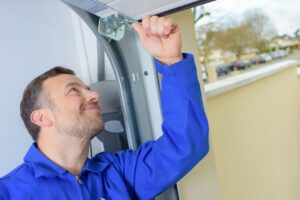 Spring garage door upkeep