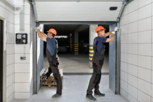 Troubleshooting sticking garage door