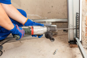 Troubleshooting sticking garage door