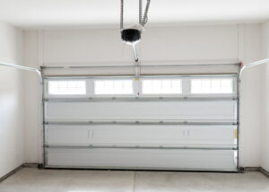 Detached garage door insulation