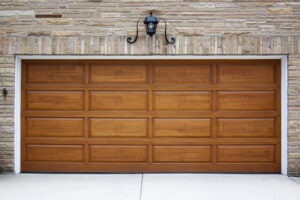 Wood vs faux garage door