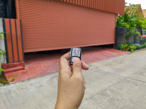 Securing garage door vacation