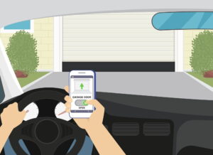 Smartphone garage door opener basics