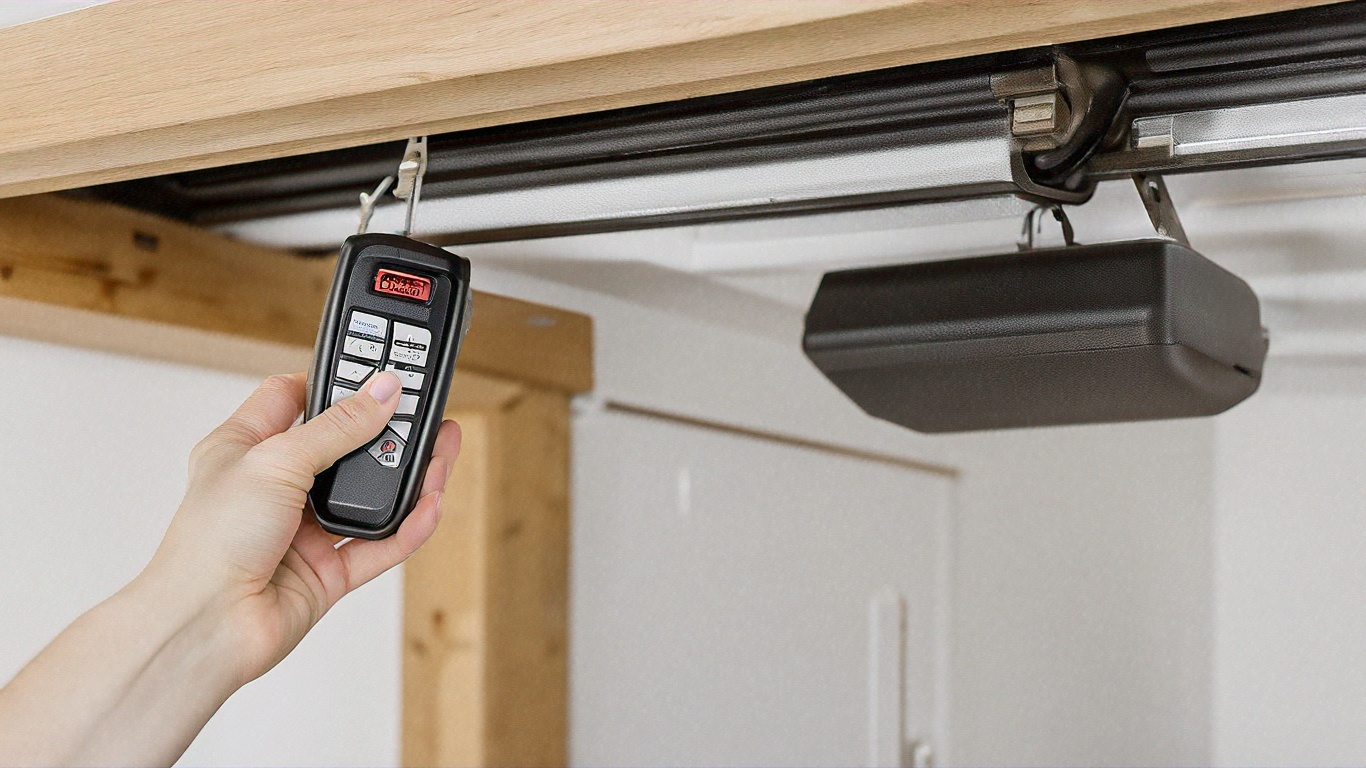 How to reset garage door opener